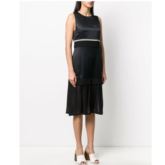 3.1 Phillip Lim Silk Sleeveless Dress Black Retails $750 New - Picture 1 of 11